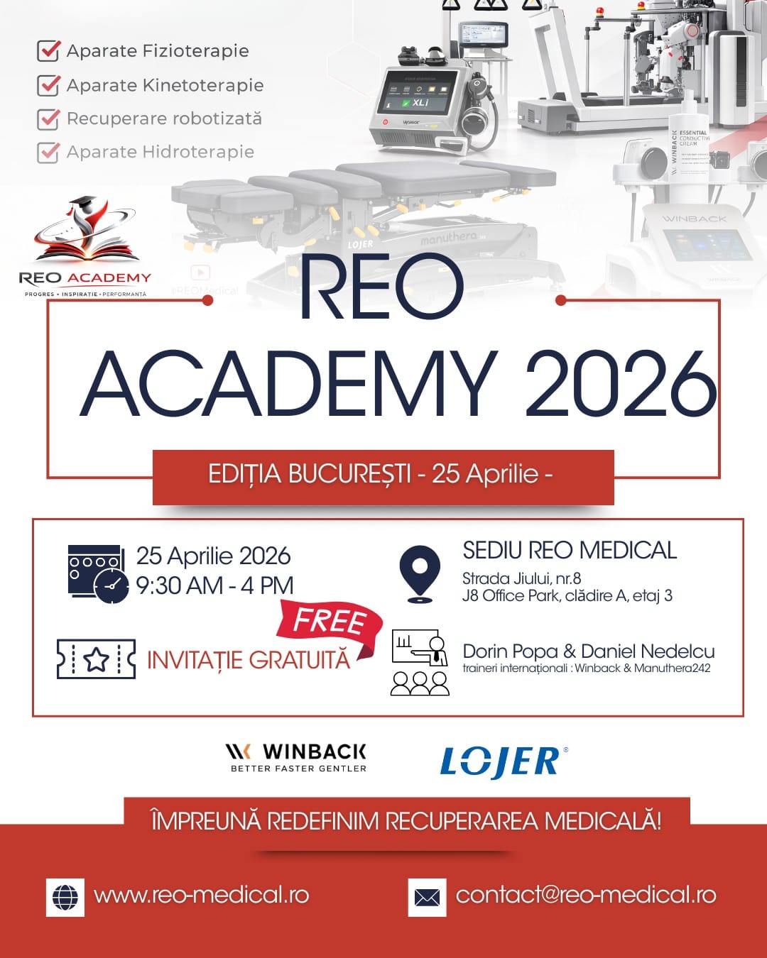 Taxă participare – Reo Academy